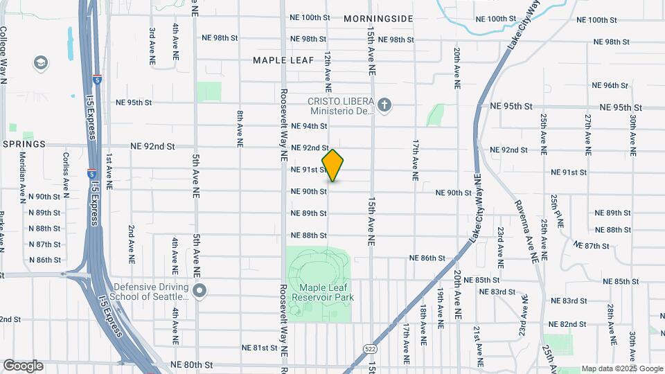 9002 12th Ave NE Mapa y Detalles de la Ubicación