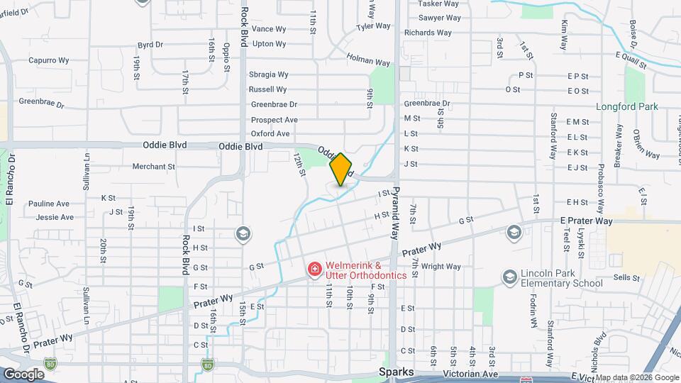 1010 10th St, Unit 10Th Street B Map and Location Details