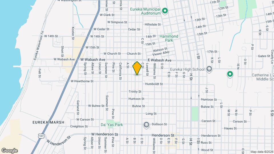 2015 B St Map and Location Details