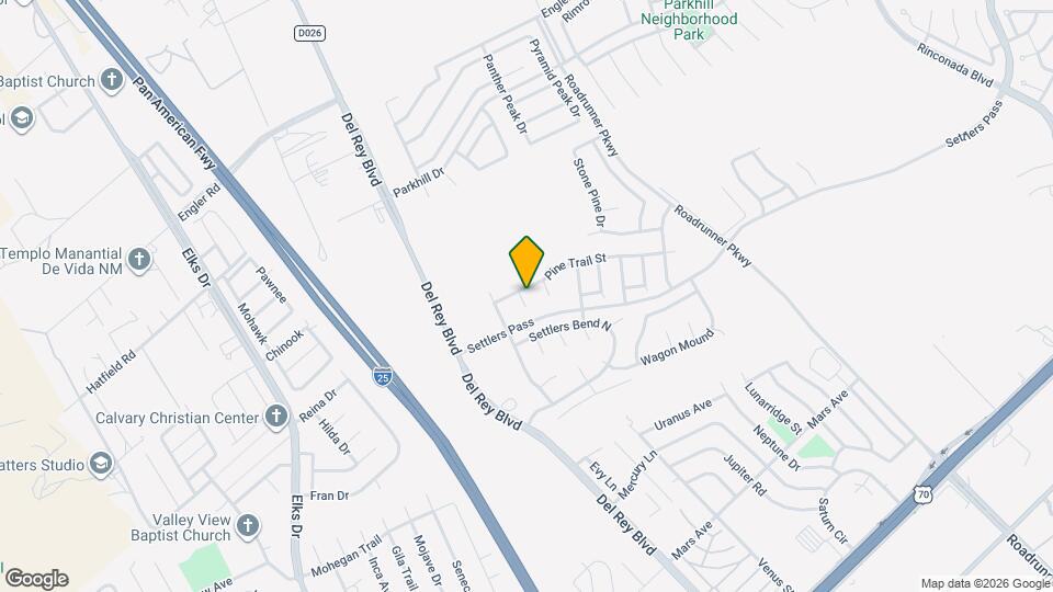 4028 Apache Pine Pl Map and Location Details