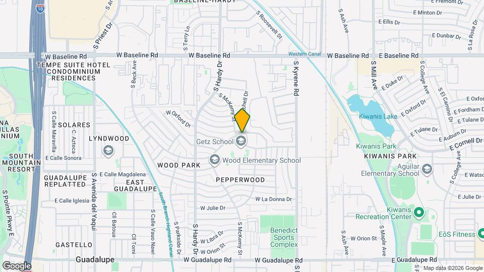 743 W Fordham Dr Map and Location Details