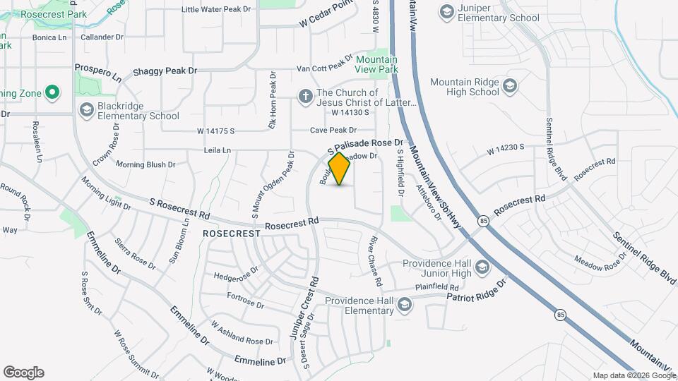 4921 W Weatherwood Ln Map and Location Details