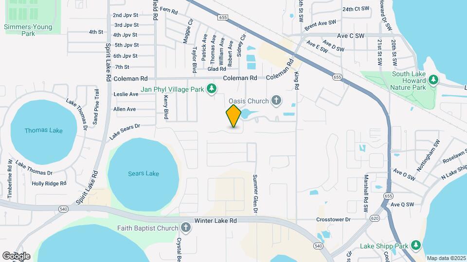 716 Waterbridge Dr Map and Location Details