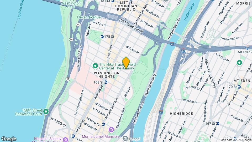 511 W 171st St Map and Location Details