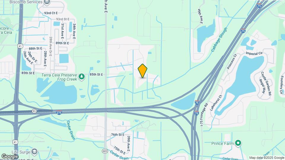 4053 84th Ct E Map and Location Details