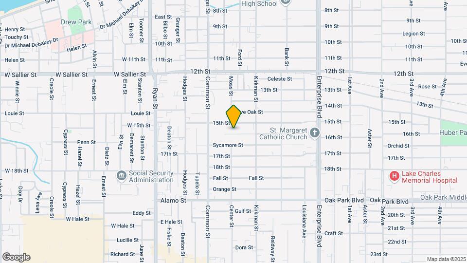 701 16th St Map and Location Details