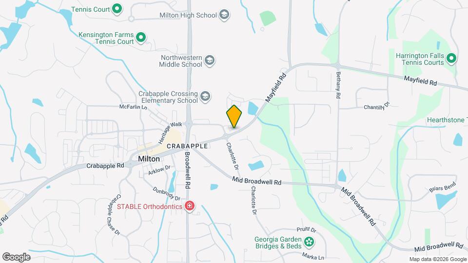 892 Mayfield Rd Map and Location Details