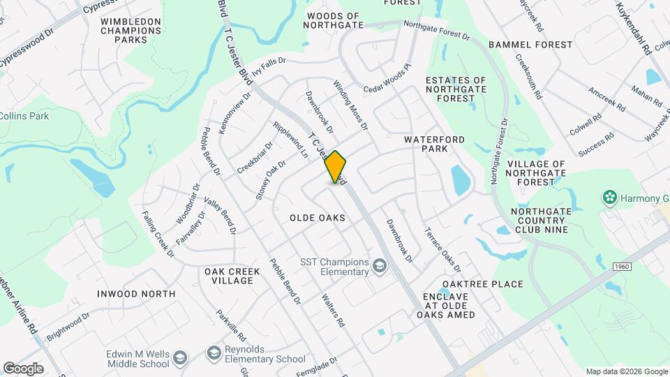 15314 Ripplewind Ln Map and Location Details