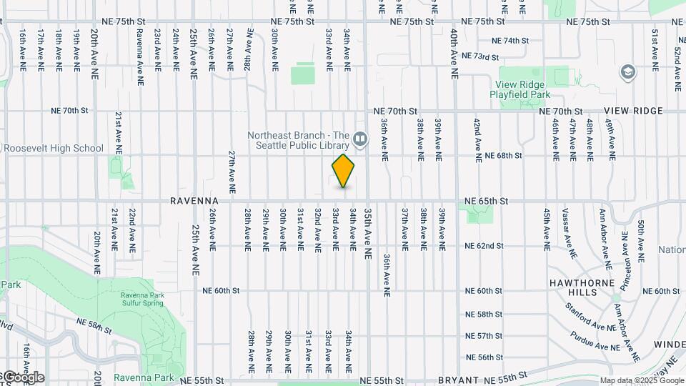 6549 34th Ave NE Map and Location Details