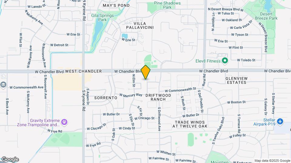 142 N Pineview Dr Map and Location Details