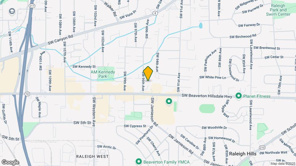 4480 SW 96th Ave Map and Location Details
