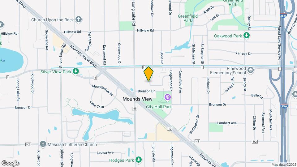 7660 Woodlawn Dr Map and Location Details