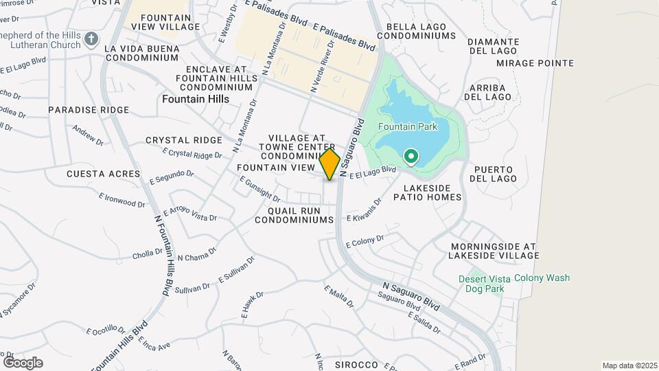 12438 N Saguaro Blvd Map and Location Details