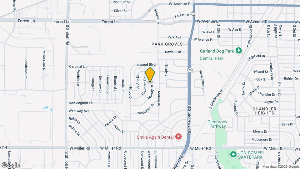 1545 Murray Dr Map and Location Details