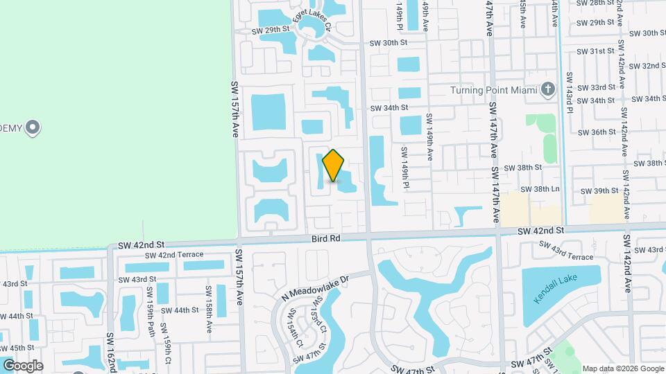 3849 SW 153rd Ct, Unit W103 Map and Location Details