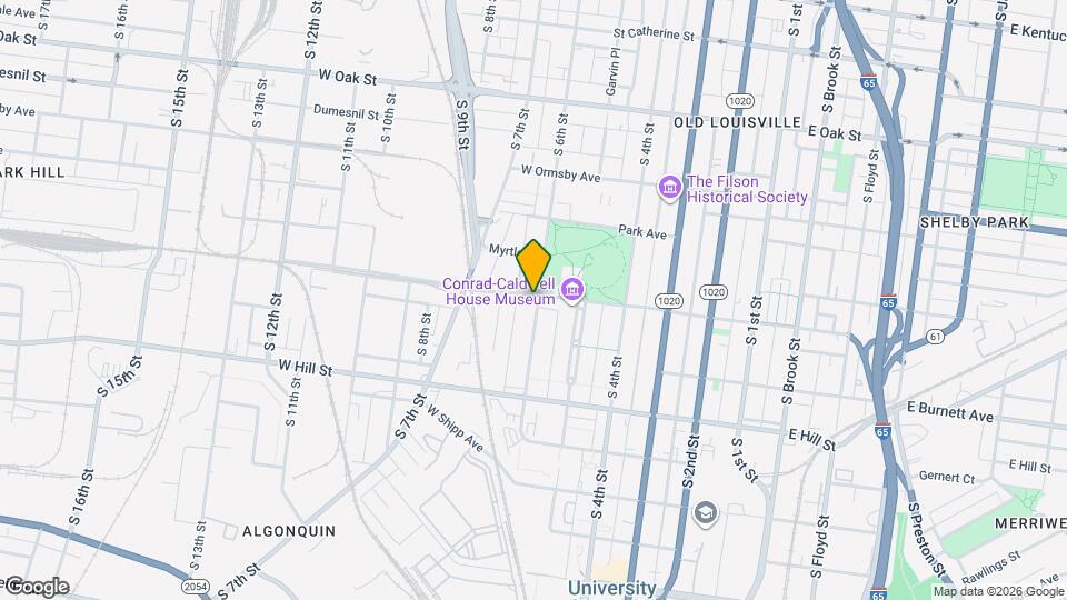 1402 S 6th St Map and Location Details