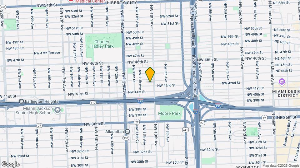 1015 NW 42nd St Mapa y Detalles de la Ubicación