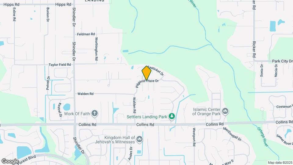 7604 Chelmsford Dr Map and Location Details