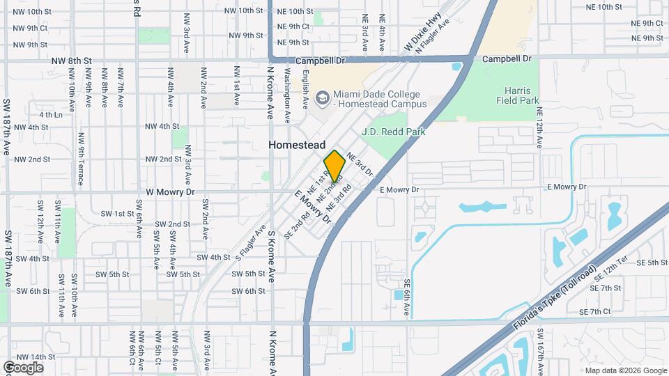 117 NE 2nd Rd, Unit 117 Map and Location Details