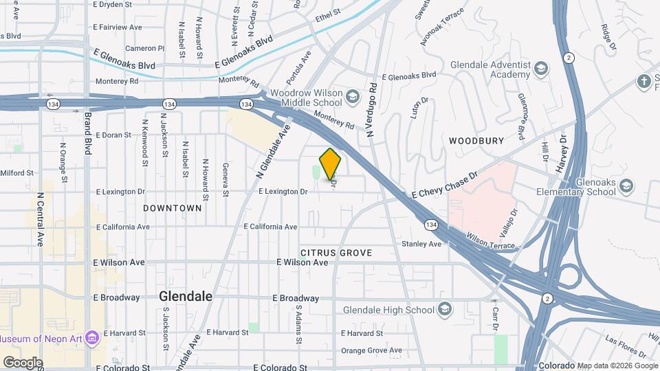 407 Naranja Dr Mapa y Detalles de la Ubicación