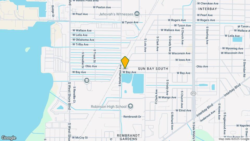 4317 W Bay Ave Map and Location Details
