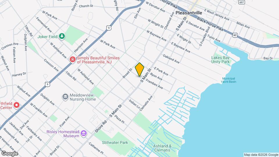 1001 S Main St, Unit 106 Map and Location Details