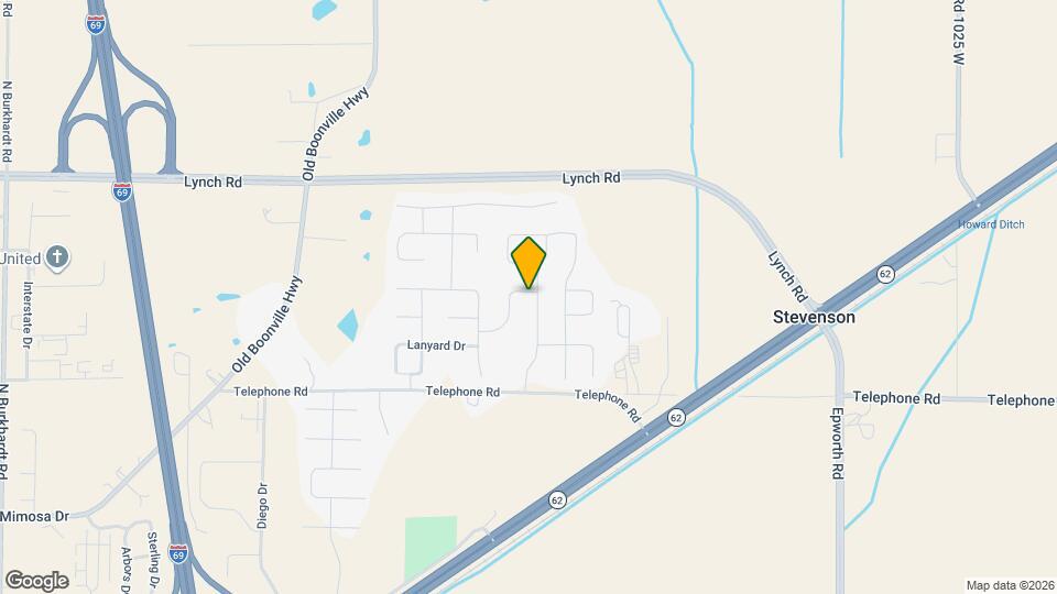 3410 Ralston Dr Map and Location Details