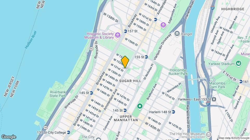 1844 Amsterdam Ave Map and Location Details