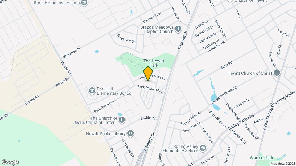 613 Park Ridge Rd Map and Location Details