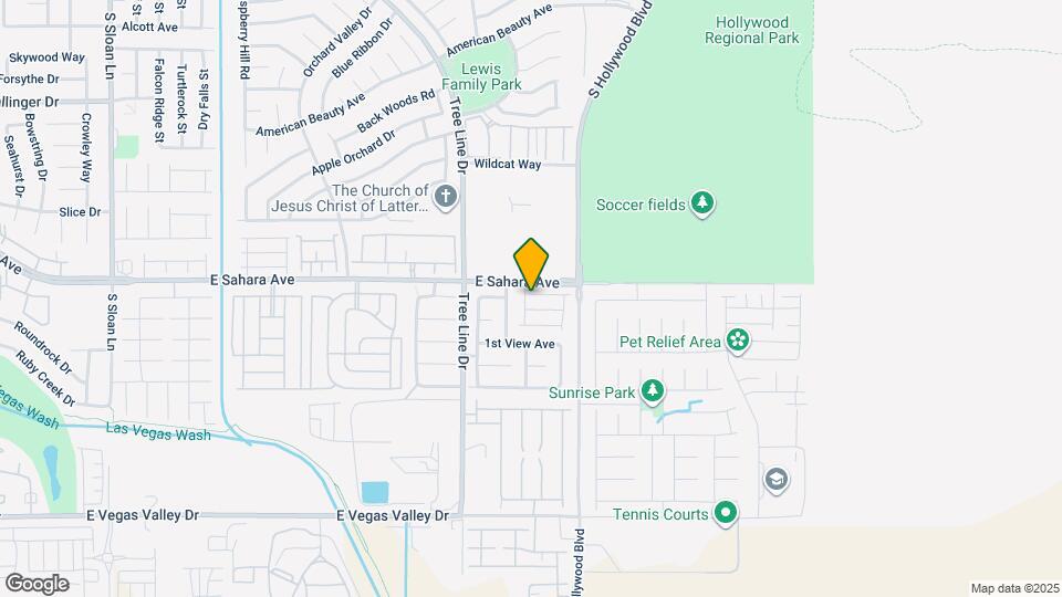 6521 E Marco Vista Ave Map and Location Details