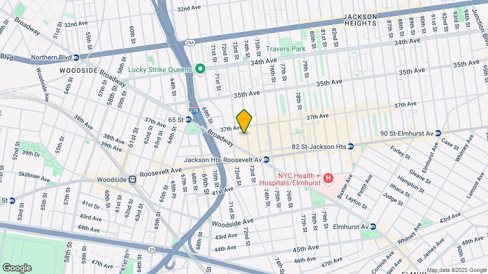 3722 73rd St Map and Location Details