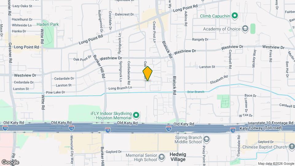 1136 Oak Tree Dr Map and Location Details