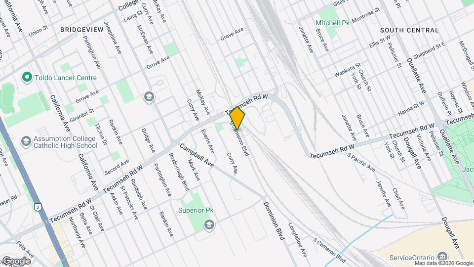 1473 S Cameron Blvd Map and Location Details