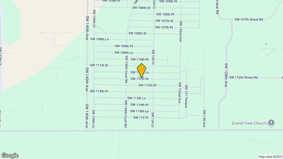 13570 SW 112th St Map and Location Details