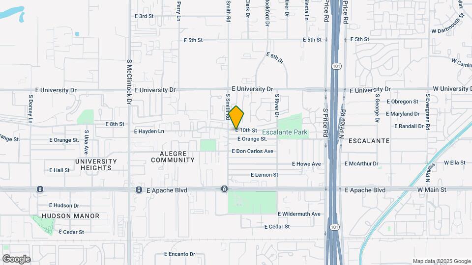 2015 E 10th St Map and Location Details