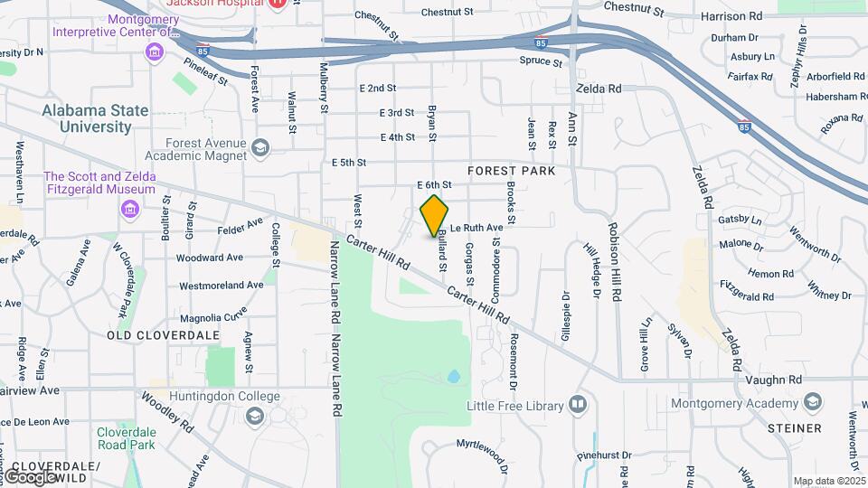 2020 Bullard St, Unit Unit A Map and Location Details
