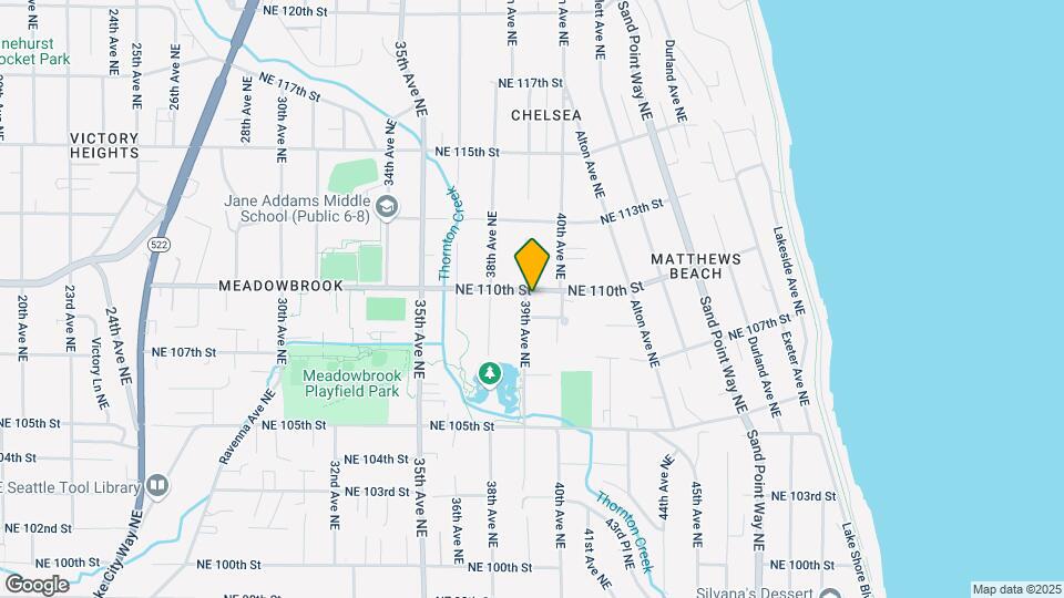 3903 NE 110th St Map and Location Details