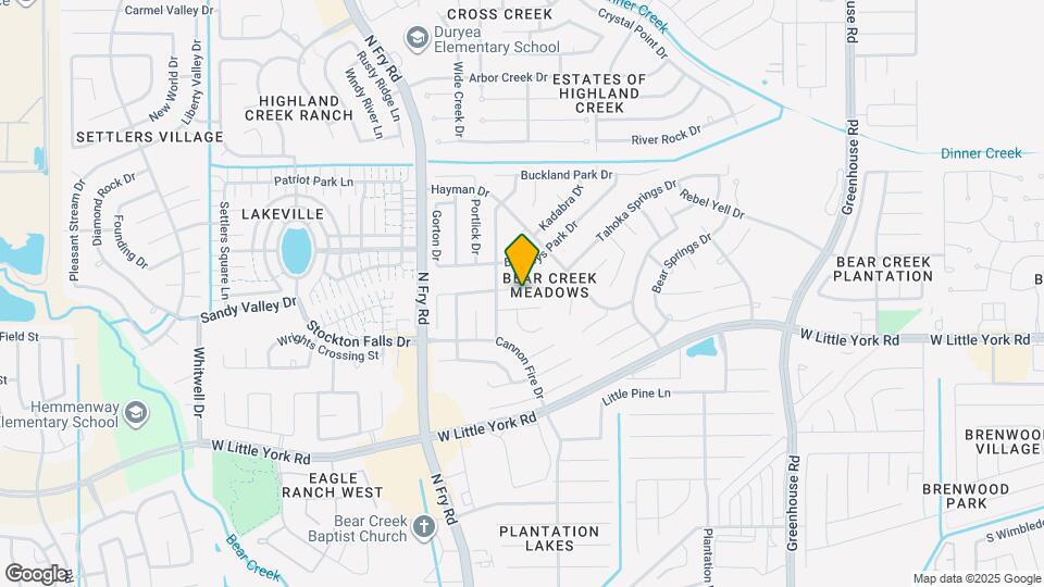 19627 Brisbane Meadows Ct Map and Location Details