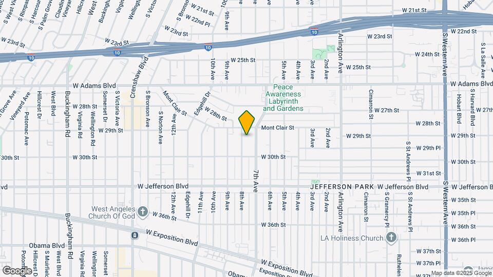 2824 8th Ave Mapa y Detalles de la Ubicación