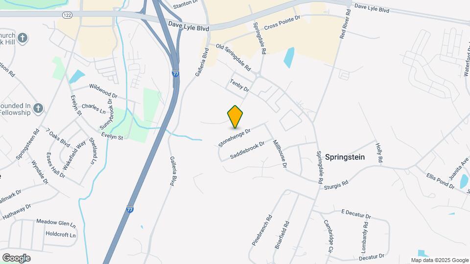 530 Stonehenge Dr Map and Location Details