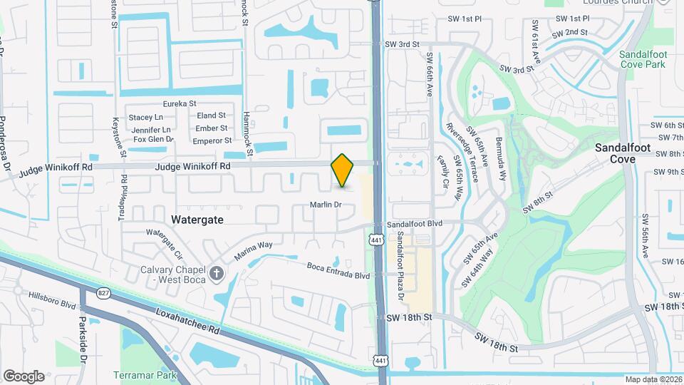 10132 Windtree Ln Map and Location Details