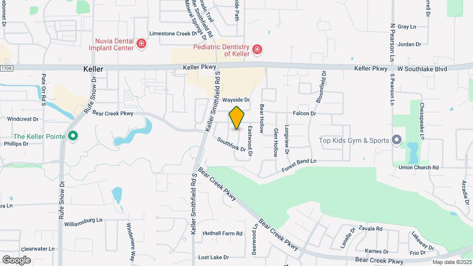308 Creekside Dr Map and Location Details