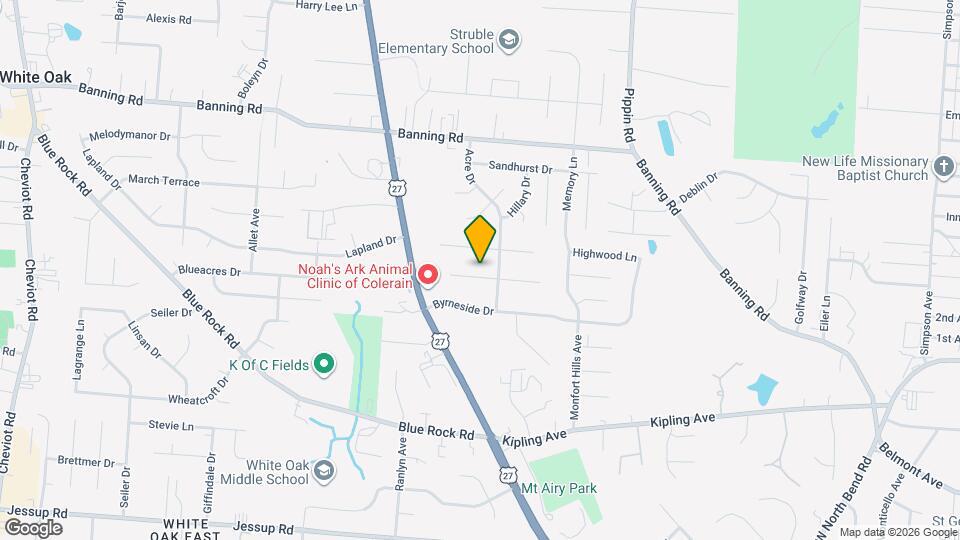 2784 Breezy Way, Unit APT 1 Mapa y Detalles de la Ubicación