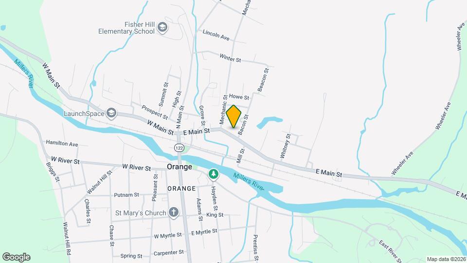 105 E Main St Map and Location Details