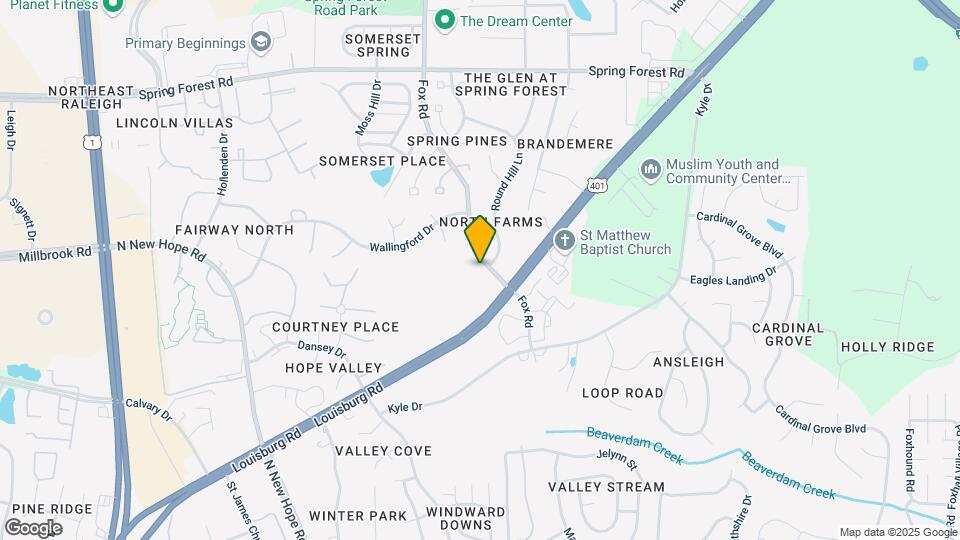 4501 Fox Rd Map and Location Details