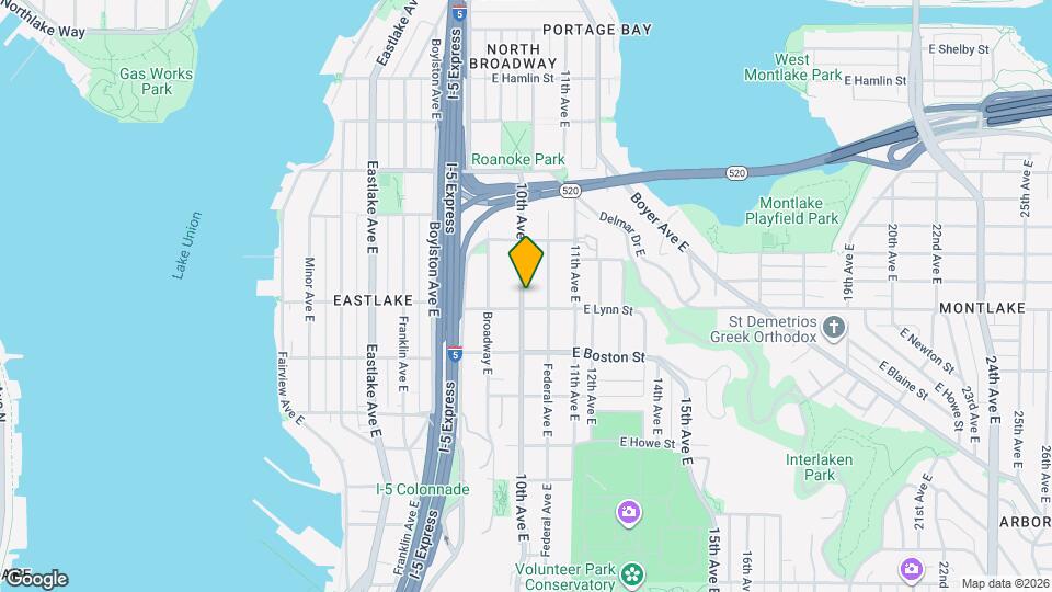 2310 10th Ave E Map and Location Details