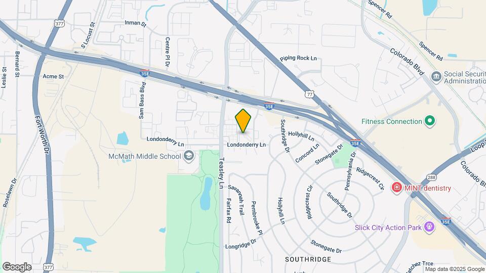 829 Londonderry Ln Map and Location Details