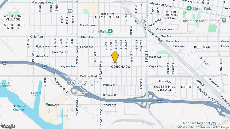 359 S 17th St Map and Location Details