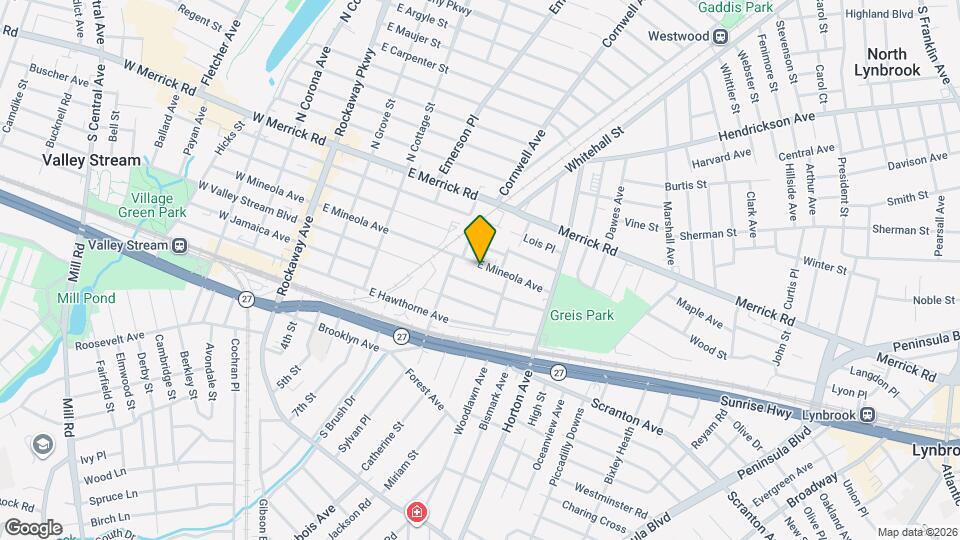 170 E Mineola Ave Map and Location Details