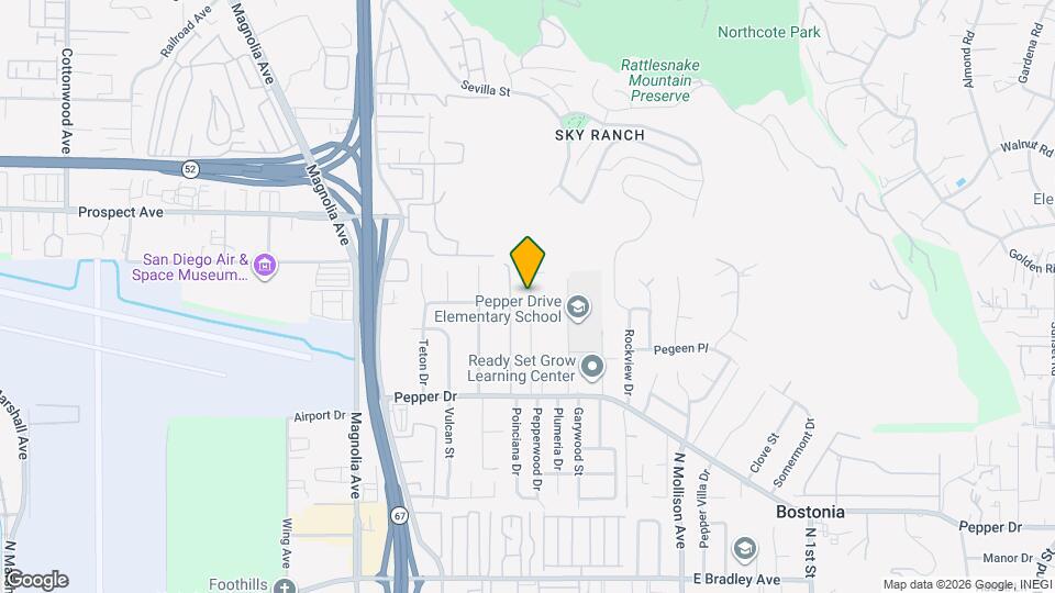 8422 Wenatchee Ave Map and Location Details